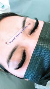 Eyebrow Tattoo result by Kiyomi Lash Studio in Ontario, CA