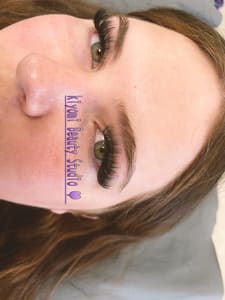 Eyebrow Tattoo result by Kiyomi Lash Studio in Ontario, CA