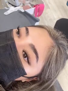 Eyebrow Tattoo result by Kiyomi Lash Studio in Ontario, CA