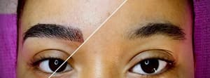 Eyebrow Tattoo result by Kiyomi’s Studio in Paterson, NJ