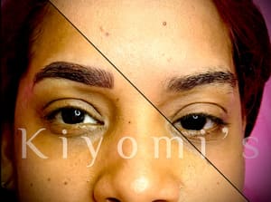 Eyebrow Tattoo result by Kiyomi’s Studio in Paterson, NJ