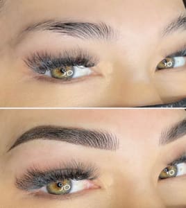 Eyebrow Tattoo result by KJ Cosmetics LLC in Pleasant Grove, UT