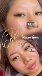 Eyebrow Tattoo result by KL Brows Studio in Canonsburg, PA