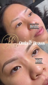 Eyebrow Tattoo result by KL Brows Studio in Canonsburg, PA
