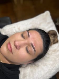 Eyebrow Tattoo result by Klever Brow Studio in San Antonio, TX