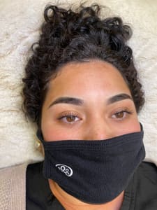Eyebrow Tattoo result by Klever Brow Studio in San Antonio, TX