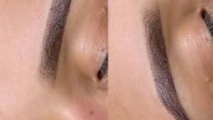 Eyebrow Tattoo result by Klever Brow Studio in San Antonio, TX