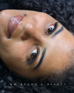 Eyebrow Tattoo result by Km Brows & Beauty in Bradenton, FL
