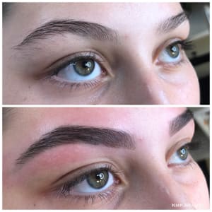 Eyebrow Tattoo result by KMP Beauty Lounge in Miami, FL