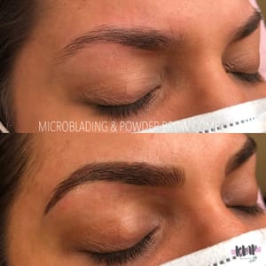 Eyebrow Tattoo result by KMP Beauty Lounge in Miami, FL