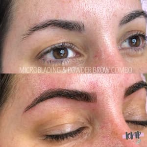 Eyebrow Tattoo result by KMP Beauty Lounge in Miami, FL