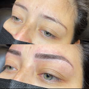 Eyebrow Tattoo result by Konjo Brows Salon in Eagan, MN