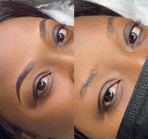 Eyebrow Tattoo result by Konjo Brows Salon in Eagan, MN