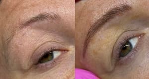 Eyebrow Tattoo result by Kouture Esthetics in Princeton, WV