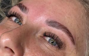 Eyebrow Tattoo result by Kouture Esthetics in Princeton, WV