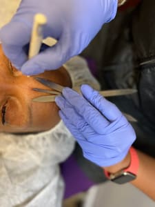 Eyebrow Tattoo result by KQ Bawi LLC in Fairfax, VA