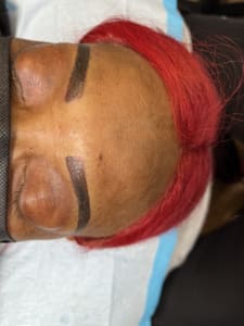Eyebrow Tattoo result by KQ Bawi LLC in Fairfax, VA