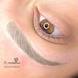 Eyebrow Tattoo result by KR BioClin Health and Beauty Atelier in Lake Grove, NY