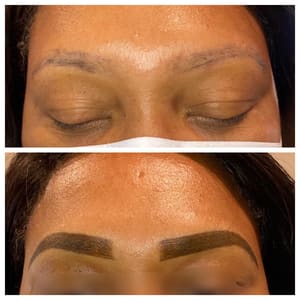 Eyebrow Tattoo result by Kreated by Kismet in Wichita Falls, TX