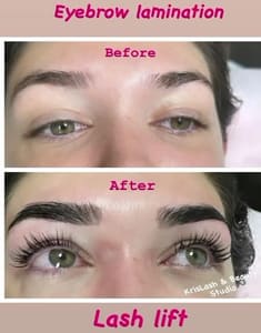 Eyebrow Tattoo result by Kris Lash & Beauty Studio in East Brunswick, NJ