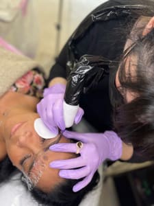 Eyebrow Tattoo result by Kristela Ink Studio & Academy in Monterey, CA