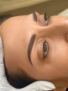 Eyebrow Tattoo result by Kristela Ink Studio & Academy in Monterey, CA