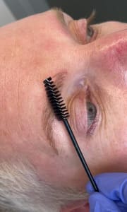 Eyebrow Tattoo result by Kristi Rae Permanent Makeup Studio in Palm Desert, CA
