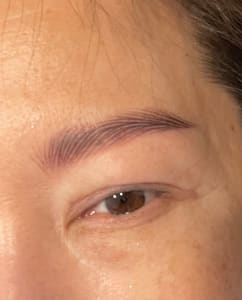Eyebrow Tattoo result by Kristyle Permanent Makeup in San Diego, CA