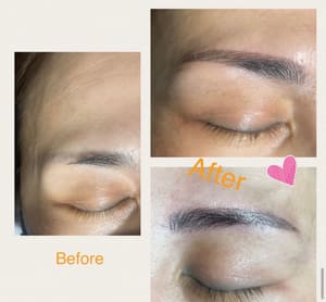 Eyebrow Tattoo result by Kristyle Permanent Makeup in San Diego, CA