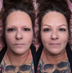 Eyebrow Tattoo result by Krystle Harte LLC in Warrenville, IL