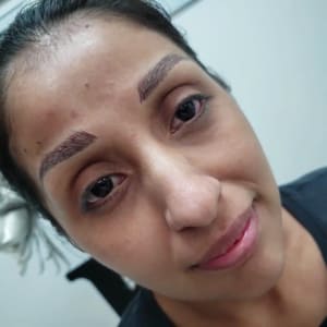 Eyebrow Tattoo result by KS Master Brow & Lash in Fountain Valley, CA