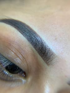 Eyebrow Tattoo result by Ksthetics Beauty Bar in San Jose, CA