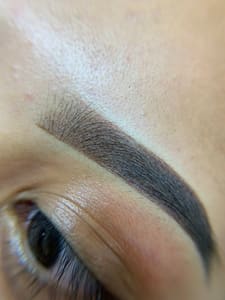 Eyebrow Tattoo result by Ksthetics Beauty Bar in San Jose, CA