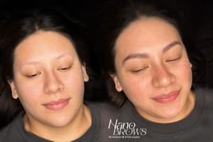 Eyebrow Tattoo result by KTLN Studio in Clovis, CA