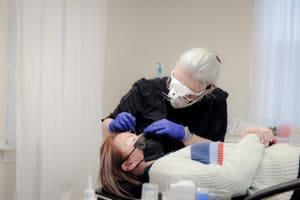 Eyebrow Tattoo result by Kymberlee's Permanent Makeup & Aesthetics in Saco, ME