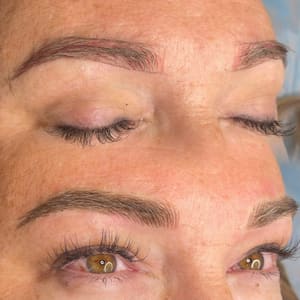 Eyebrow Tattoo result by L'amour Lash and Brow - Lash Extension Microblading Eyebrow Cedar Park Texas in Cedar Park, TX