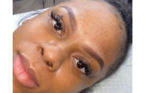 Eyebrow Tattoo result by L’Face Beauty Bar & Cosmetics in Memphis, TN