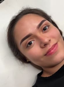 Eyebrow Tattoo result by L&M Microblading Academy in Carmel, IN