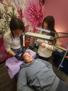 Eyebrow Tattoo result by L Permanent Cosmetics Studio in Billings, MT