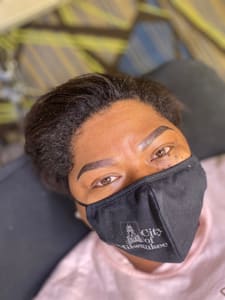 Eyebrow Tattoo result by L'Shay Nikkol Beauty-Permanent Makeup Studio and Academy in West Allis, WI