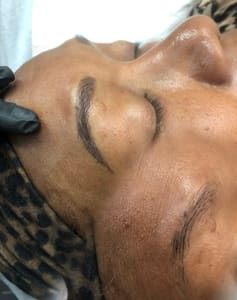Eyebrow Tattoo result by L4 Aesthetics in Laurel, MD