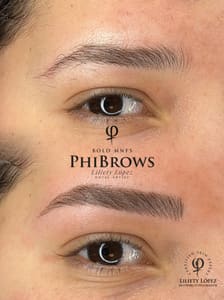 Eyebrow Tattoo result by LA Brows and Beauty in Tampa, FL