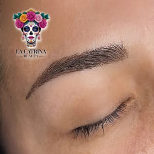 Eyebrow Tattoo result by La Catrina Beauty in Albuquerque, NM
