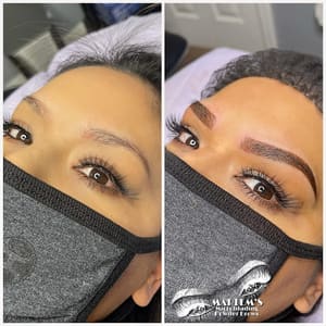 Eyebrow Tattoo result by La Catrina Beauty in Albuquerque, NM