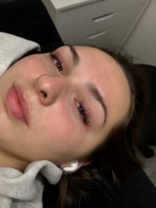 Eyebrow Tattoo result by LA Deluxe Studio in Malden, MA