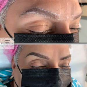Eyebrow Tattoo result by La'Donna Paris Brow & Beauty in West Palm Beach, FL