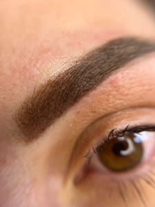 Eyebrow Tattoo result by La Femme Brows permanent makeup salon in Orlando, FL