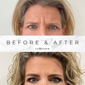 Eyebrow Tattoo result by La Fleur Aesthetics in Holly Springs, NC