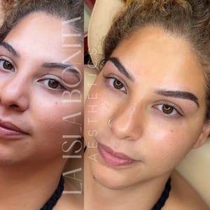 Eyebrow Tattoo result by La Isla Bonita Aesthetics LLC in Peabody, MA