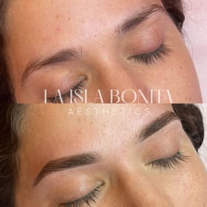 Eyebrow Tattoo result by La Isla Bonita Aesthetics LLC in Peabody, MA